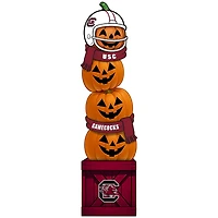 South Carolina Gamecocks 31" Stacked Pumpkin Leaner