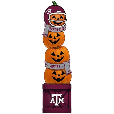 Texas A&M Aggies 31" Stacked Pumpkin Leaner