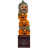 Texas State Bobcats 31" Stacked Pumpkin Leaner