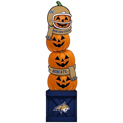 Montana State Bobcats 31" Stacked Pumpkin Leaner