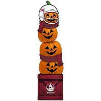 Morehouse Maroon Tigers 31" Stacked Pumpkin Leaner