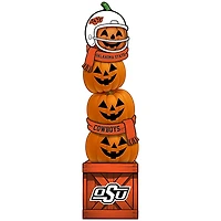 Oklahoma State Cowboys 31" Stacked Pumpkin Leaner