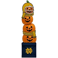 Notre Dame Fighting Irish 31" Stacked Pumpkin Leaner