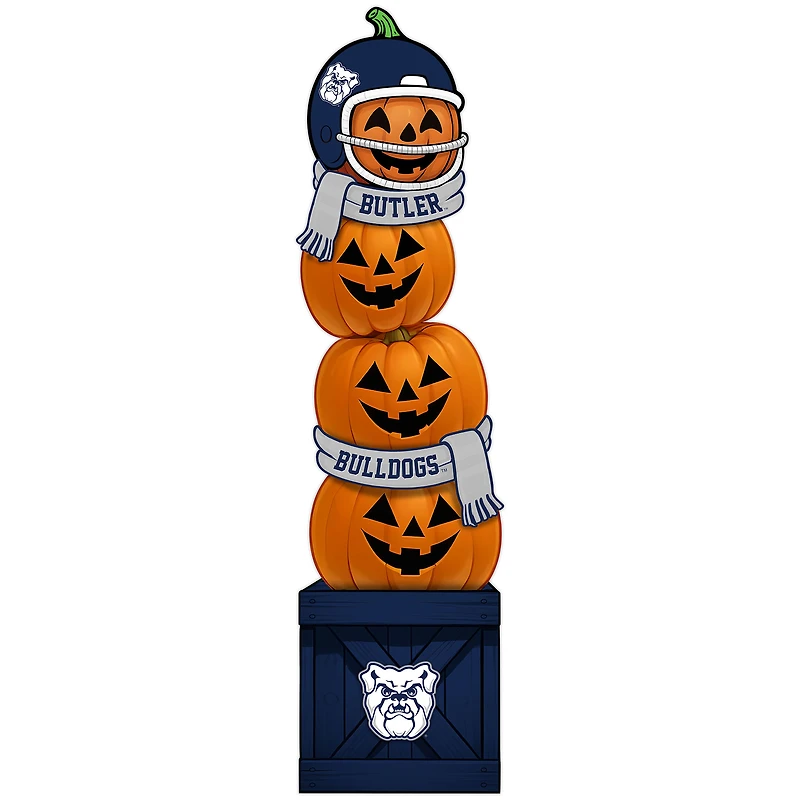 Butler Bulldogs 31" Stacked Pumpkin Leaner