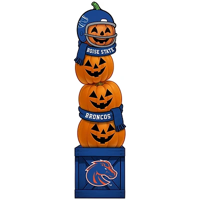 Boise State Broncos 31" Stacked Pumpkin Leaner