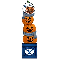 BYU Cougars 31" Stacked Pumpkin Leaner