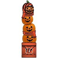 Cincinnati Bengals 31" Stacked Pumpkin Leaner