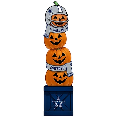 Dallas Cowboys 31" Stacked Pumpkin Leaner