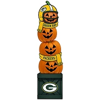 Green Bay Packers 31" Stacked Pumpkin Leaner