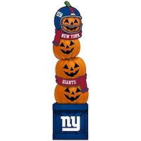 New York Giants 31" Stacked Pumpkin Leaner