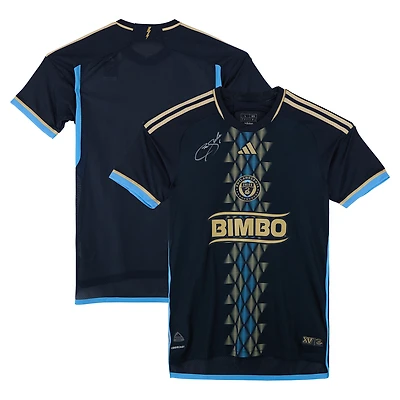 Cavan Sullivan Philadelphia Union Autographed Navy adidas 2024 Authentic Jersey - Front Signed