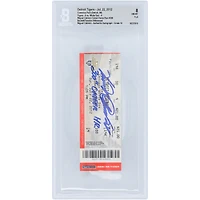 Miguel Cabrera Detroit Tigers Autographed 300th Career Home Run Beckett Fanatics Witnessed Authenticated 8/10 Ticket from July 22, 2012 with "300th Career HR" Inscription