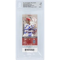 Miguel Cabrera Detroit Tigers Autographed 400th Career Home Run Beckett Fanatics Witnessed Authenticated /10 Ticket from May 16