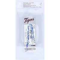 Vladimir Guerrero Jr. Toronto Blue Jays Autographed First Career Grand Slam Beckett Fanatics Witnessed Authenticated 4/10 Ticket from July 20, 2019 with "1st Career Grand Slam" Inscription