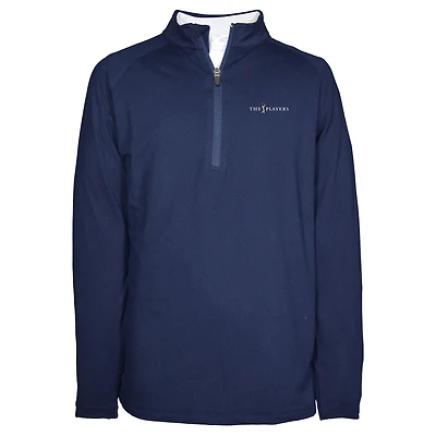 Toddler Garb Navy THE PLAYERS Matthew Quarter-Zip Top