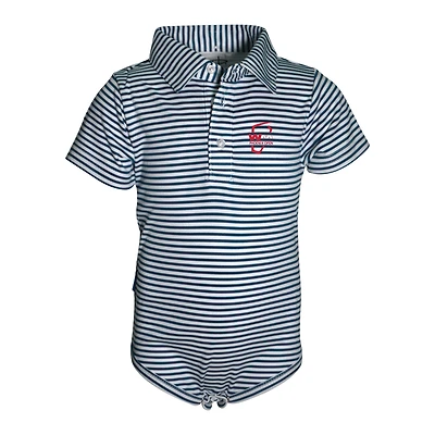 Infant Garb Navy WM Phoenix Open Carson Polo Bodysuit
