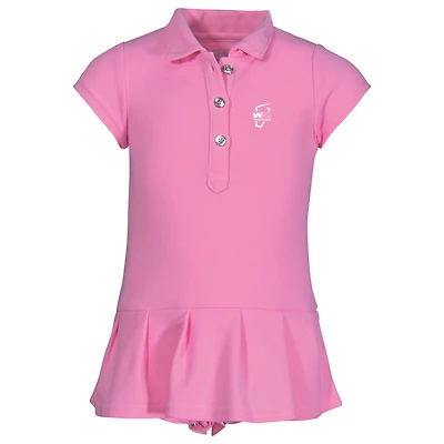 Girls Infant Garb Pink WM Phoenix Open Caroline Polo Bodysuit Dress