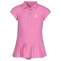 Girls Infant Garb Pink WM Phoenix Open Caroline Polo Bodysuit Dress