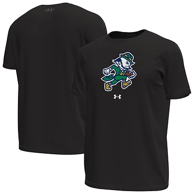 Men's Under Armour  Black Notre Dame Fighting Irish Tech Stretch T-Shirt