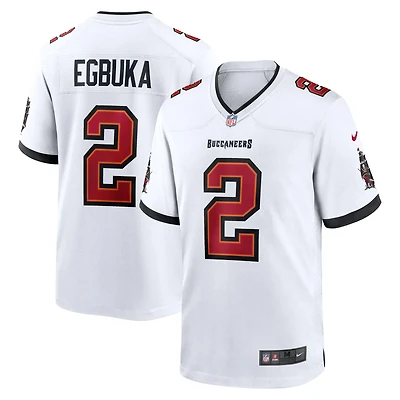 Men's Nike Emeka Egbuka White  Tampa Bay Buccaneers  Game Jersey