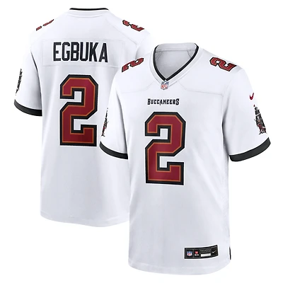 Men's Nike Emeka Egbuka White  Tampa Bay Buccaneers  Game Jersey
