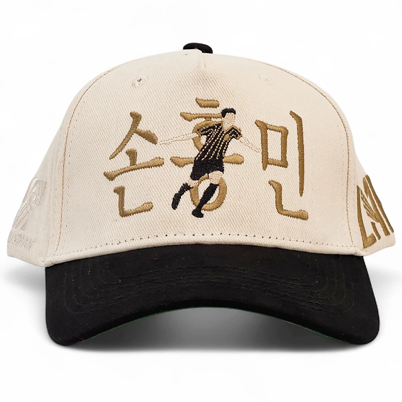 Men's Son Heung-Min Cream/Black LAFC Snapback Hat