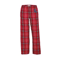 Youth Boxercraft Red Ole Miss Rebels Plaid Flannel Pants