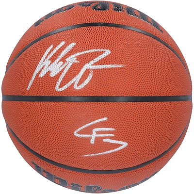 Klay Thompson & Cooper Flagg Dallas Mavericks Autographed Wilson Authentic Series Indoor/Outdoor Basketball