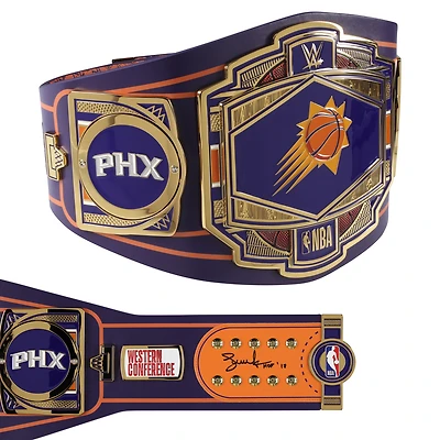 Steve Nash Phoenix Suns Autographed WWE Legacy Title Belt with "HOF 18" Inscription