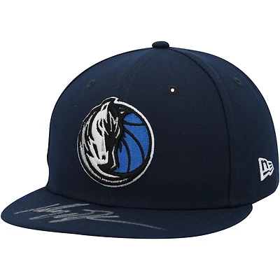 Klay Thompson Dallas Mavericks Autographed New Era Navy Cap