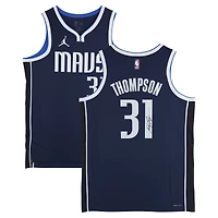 Klay Thompson Dallas Mavericks Autographed Nike Blue Statement Edition Swingman Jersey