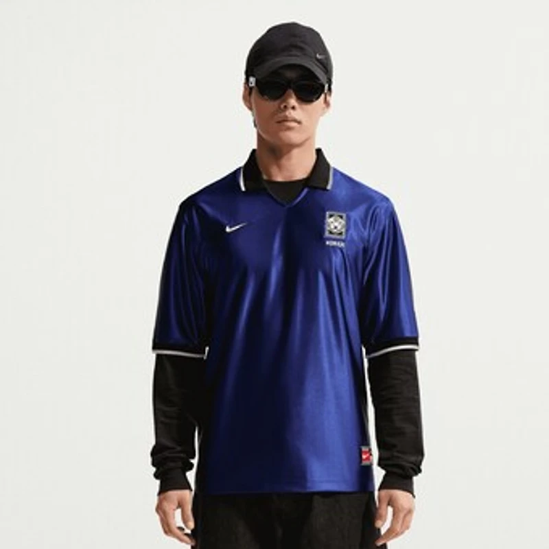 Men's Nike Blue South Korea National Team Dri-FIT Energy Lifestyle Jersey