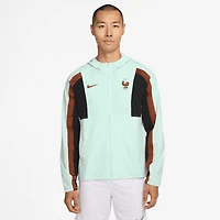 Men's Nike Mint France National Team 2026 Energy Dri-FIT Full-Zip Hooded Jacket