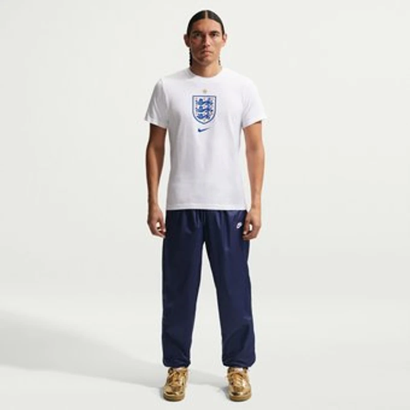 Men's Nike White England National Team Crest T-Shirt