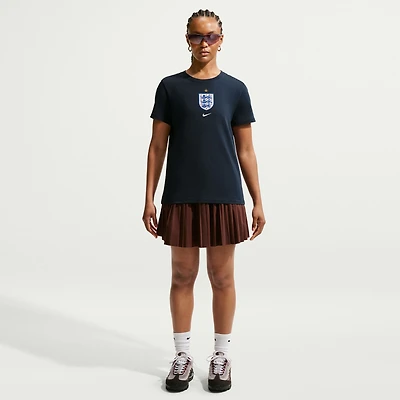 Women's Nike Blue England National Team Crest T-Shirt