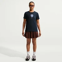 Women's Nike Blue England National Team Crest T-Shirt