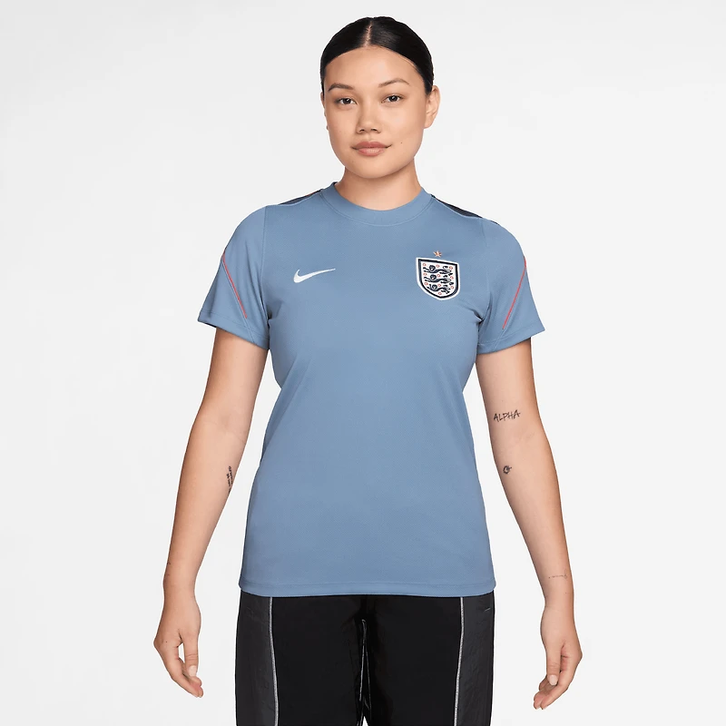 Women's Nike Blue England National Team 2026 Strike Dri-FIT Top