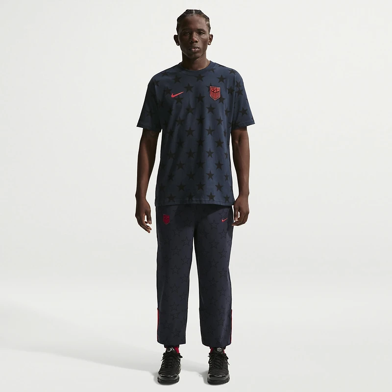 Men's Nike Navy USMNT Allover Print T-Shirt