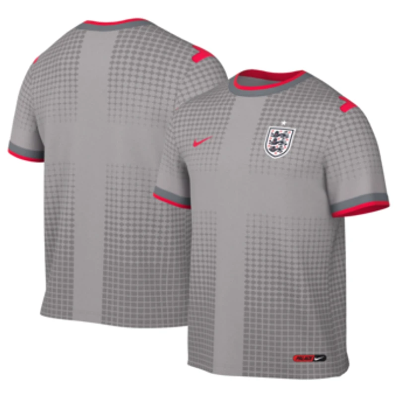 Men's Nike Gray England National Team x Palace 2026 Dri-FIT Pre-Match Top