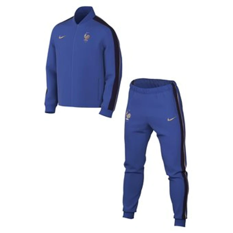 Men's Nike Royal France National Team 2026 Strike Dri-FIT Tracksuit