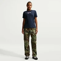 Women's Nike Blue England National Team Wordmark T-Shirt