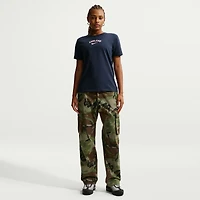 Women's Nike Blue England National Team Wordmark T-Shirt