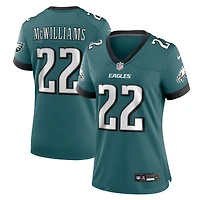 Women's Nike Mac McWilliams Midnight Green Philadelphia Eagles Team Game Jersey