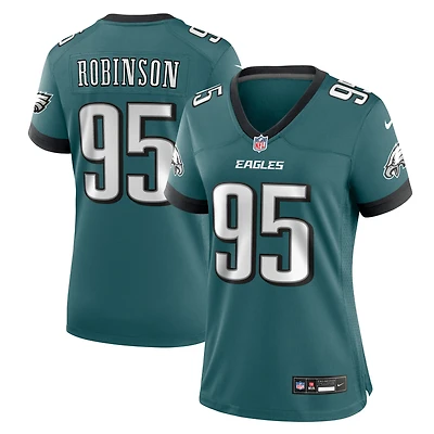 Women's Nike Ty Robinson Midnight Green Philadelphia Eagles Team Game Jersey