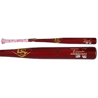 Luis García Jr. Washington Nationals Game-Used Red Louisville Slugger Broken Bat vs. Philadelphia Phillies on August 15, 2025