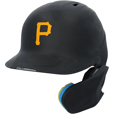 Matt Gorski Pittsburgh Pirates Game-Used #62 Black Batting Helmet vs. San Diego Padres on May 4, 2025
