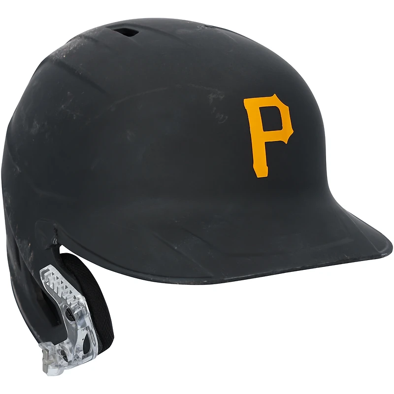 Oneil Cruz Pittsburgh Pirates Game-Used #15 Black Batting Helmet vs. San Francisco Giants on August 5, 2025