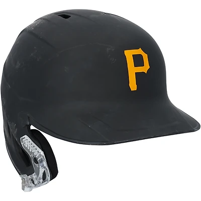 Oneil Cruz Pittsburgh Pirates Game-Used #15 Black Batting Helmet vs. San Francisco Giants on August 5, 2025