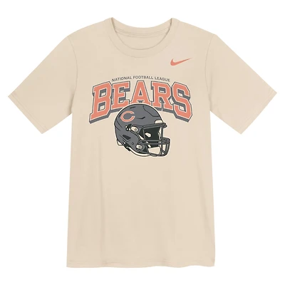 Preschool Nike Natural Chicago Bears Vintage Easy Lane T-Shirt