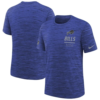 Youth Nike Royal Buffalo Bills Sideline Velocity Dri-FIT T-Shirt
